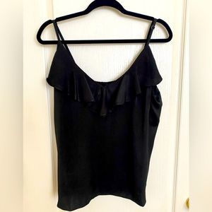Black Banana Republic dressy tank top, Size XL